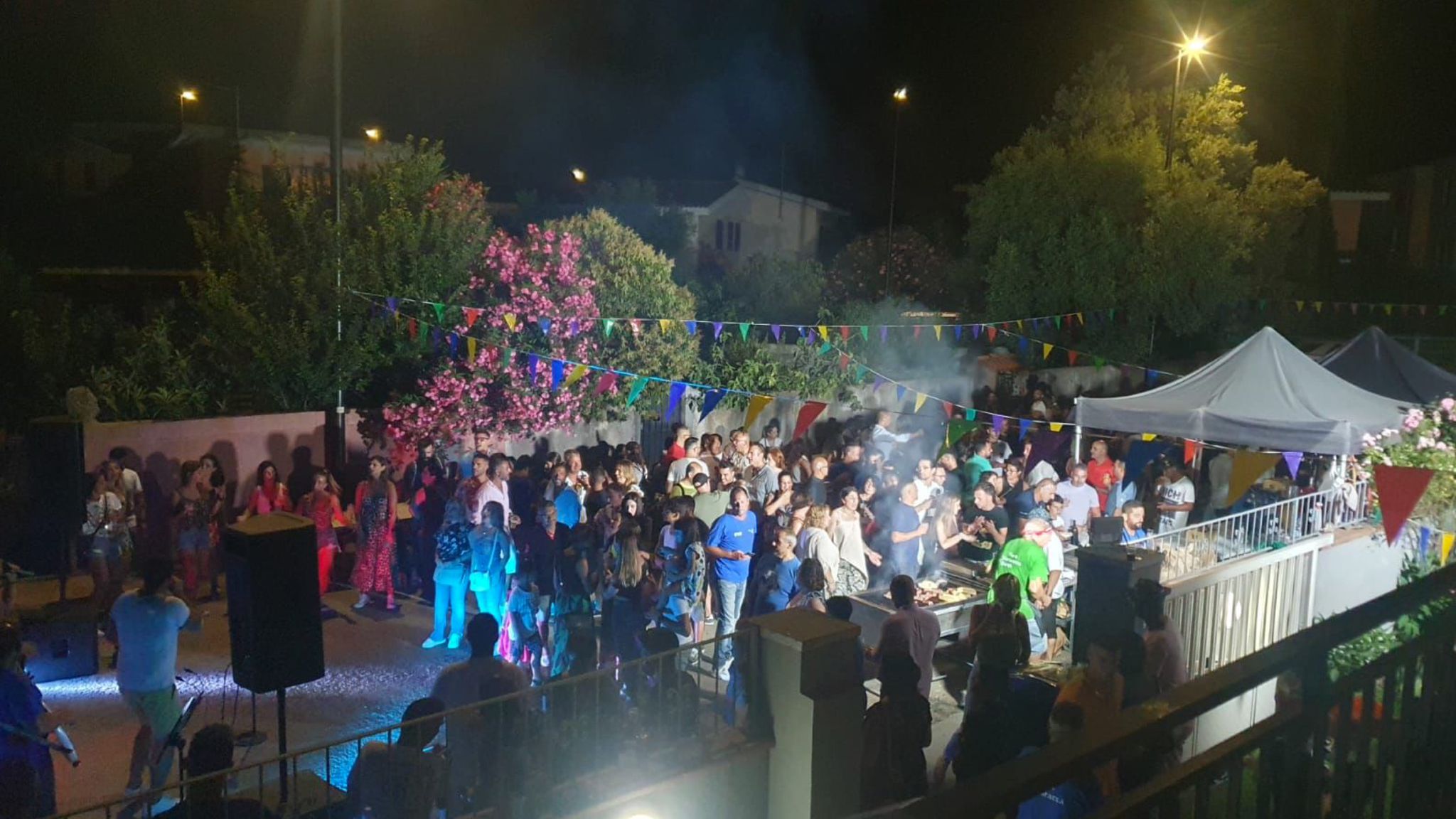 Olbia, successo per la festa di quartiere: in zona Baratta circa 450 persone