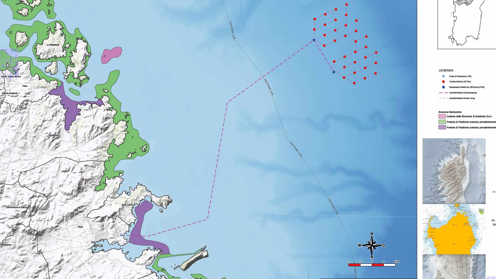 Olbia, terzo impianto eolico offshore: ecco l'avviso pubblico