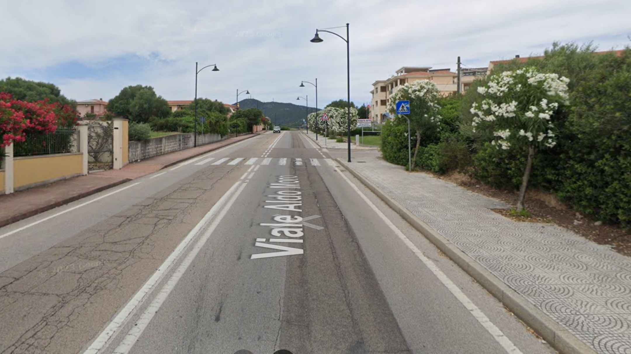 Olbia Lavori Su Viale Aldo Moro Per La Rotatoria Di Burger King Nuove 