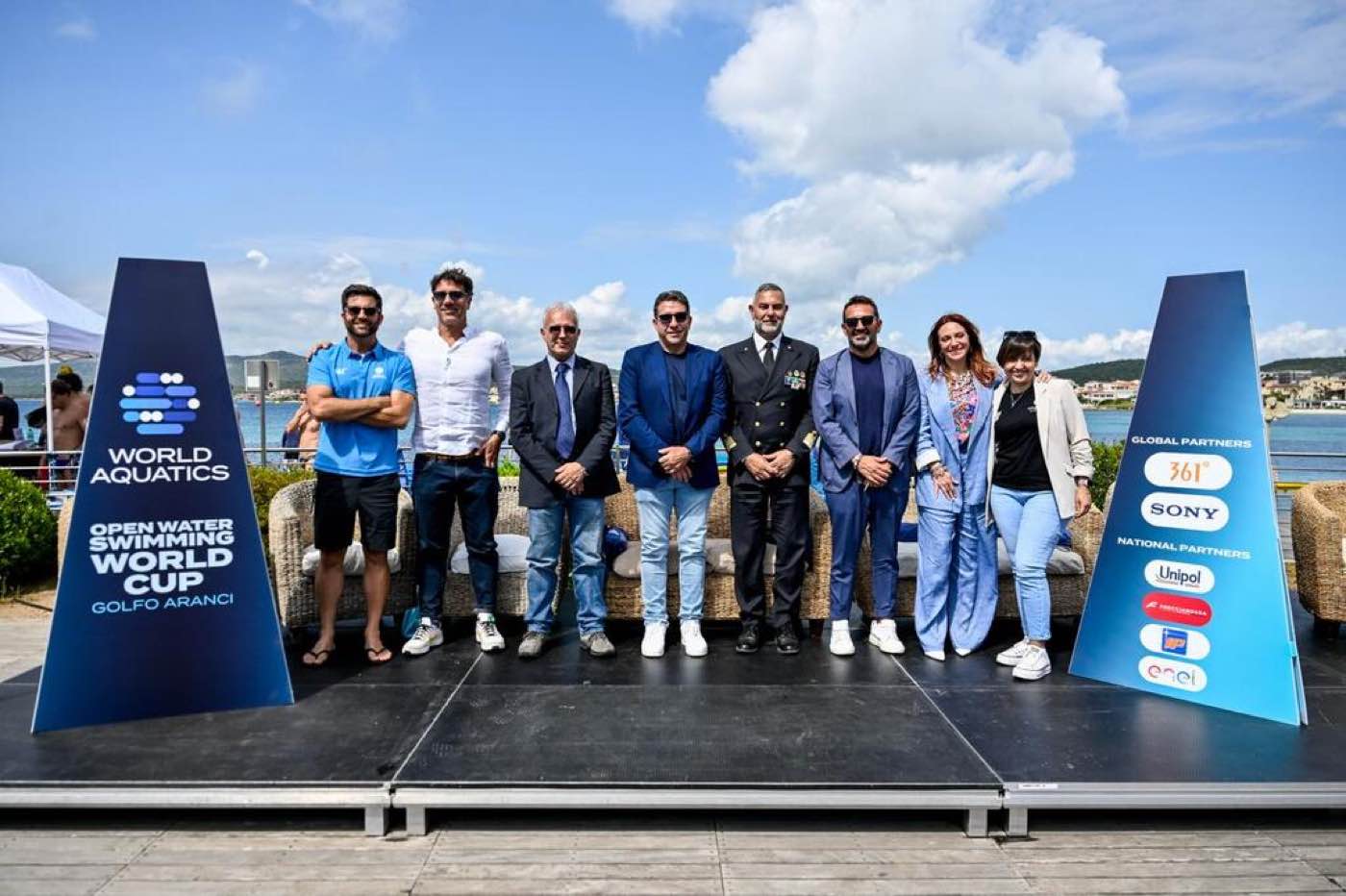 Golfo Aranci capitale del nuoto in acque libere: due giorni di Coppa del Mondo