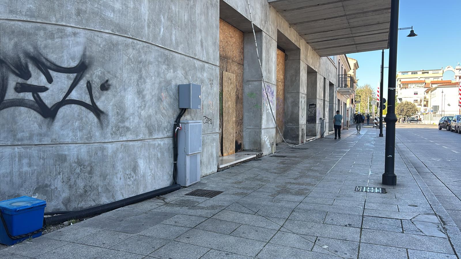 Olbia, ripulita l’area tra Corso Umberto e la futura università