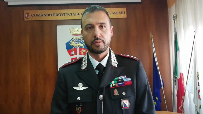 Cambio al vertice del Comando Provinciale di Sassari dell'Arma: il saluto di De Masi