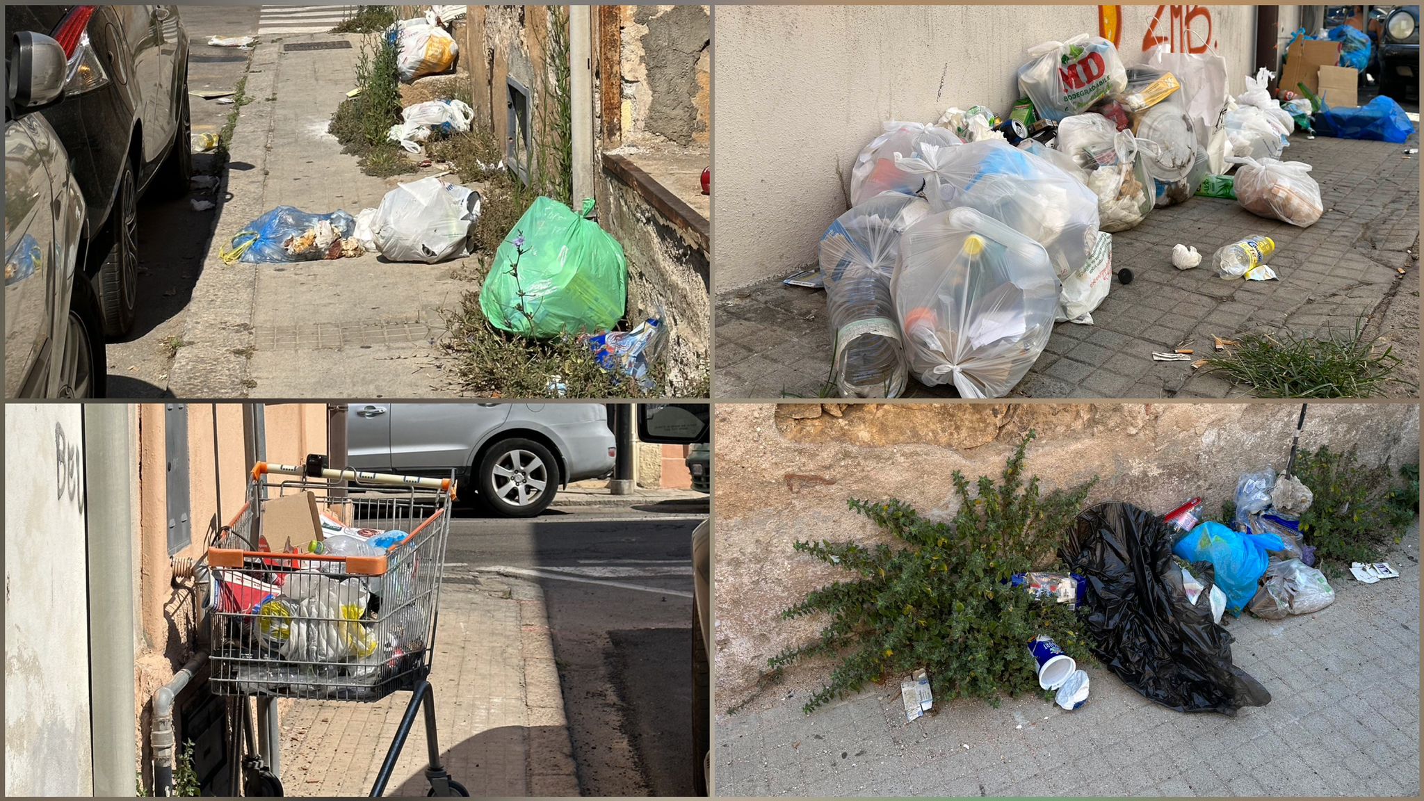 Olbia, zona San Simplicio: residenti raccolgono firme per denunciare degrado e criminalità 