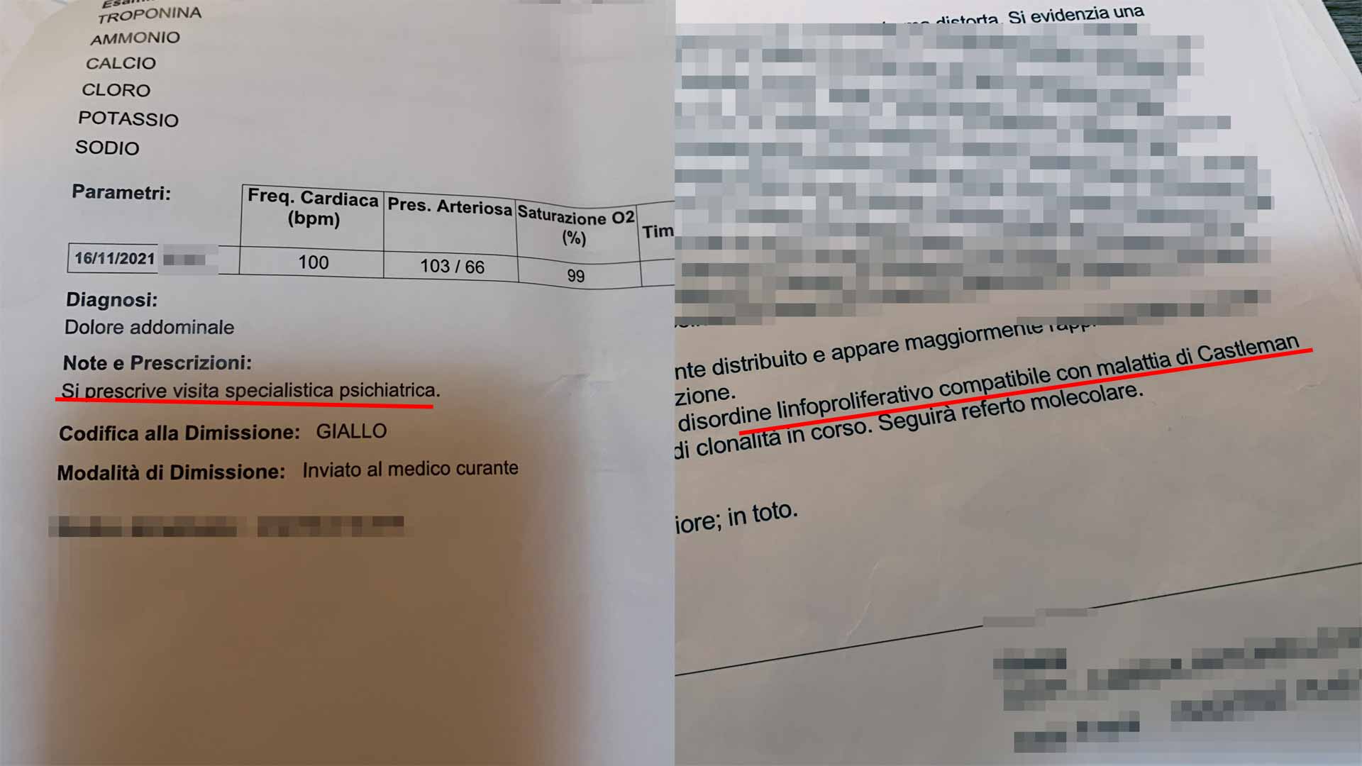 Olbia, il calvario di un olbiese: dolori atroci, consulto psichiatrico e infine diagnosi per malattia rara