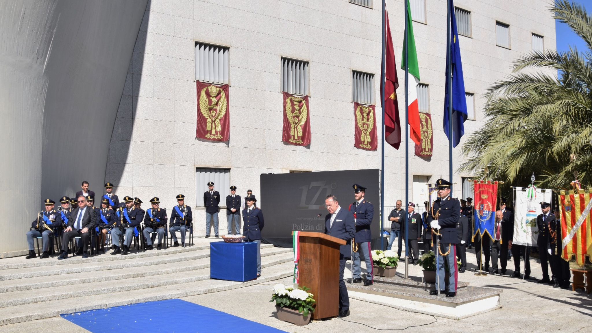 Nord Sardegna: la Polizia di Stato celebra il 171° anniversario