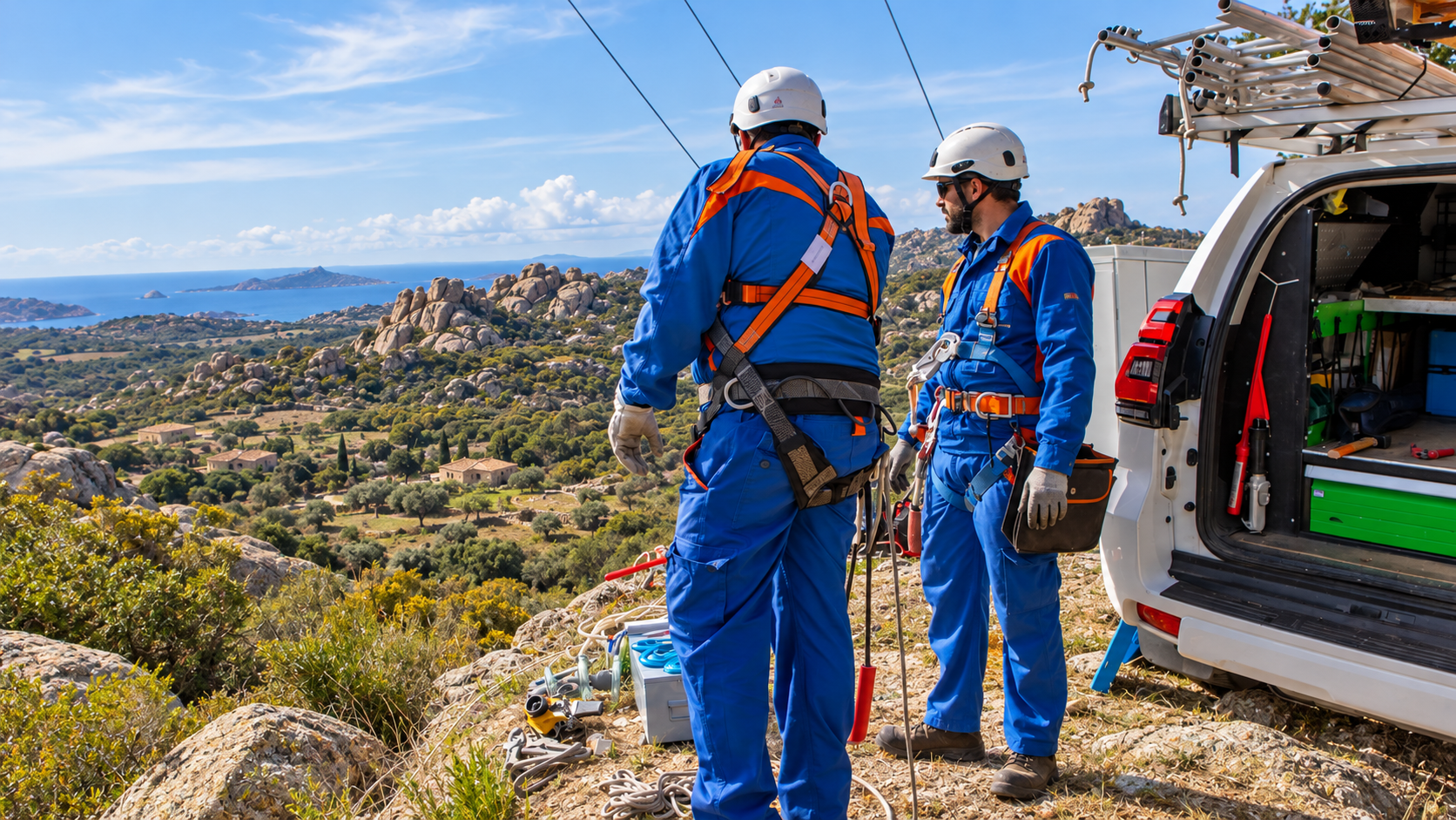 Arzachena, E-Distribuzione presenta 31 chilometri di linee interrate