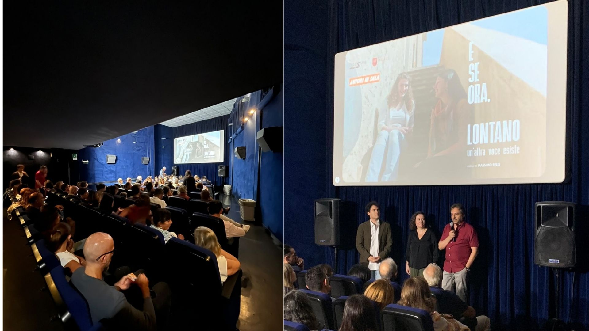 Olbia, sold out per “E se ora, lontano”: il film di Massimo Selis conquista la sua città