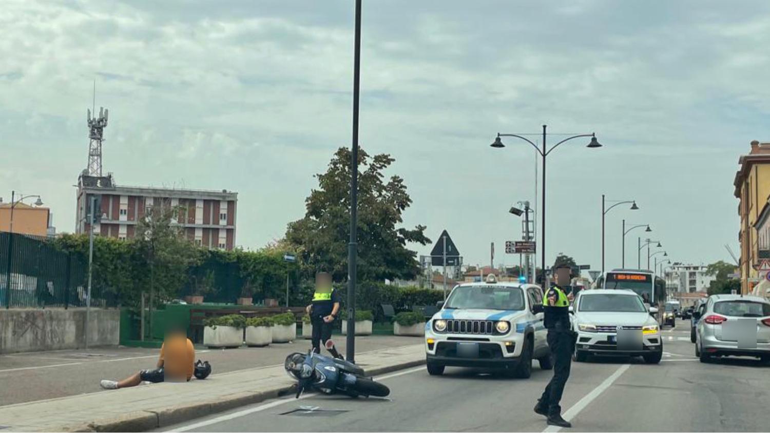 Olbia: incidente in via D'Annunzio