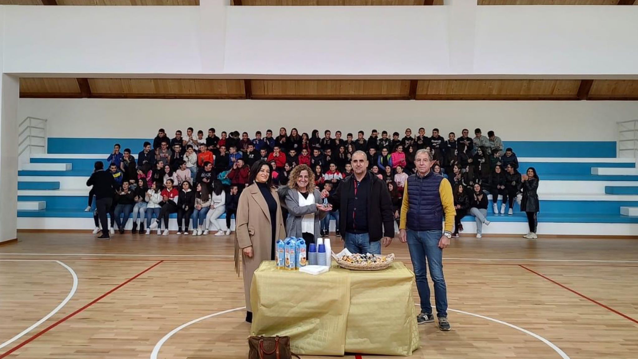 Buddusò: inaugurata la nuova palestra delle scuole medie 