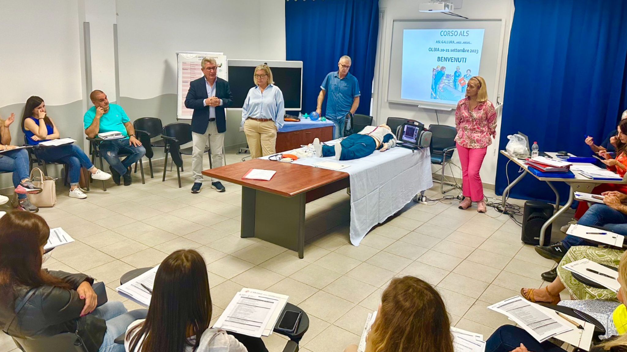 Olbia, Giovanni Paolo II: al via formazione avanzata per personale Area Emergenza