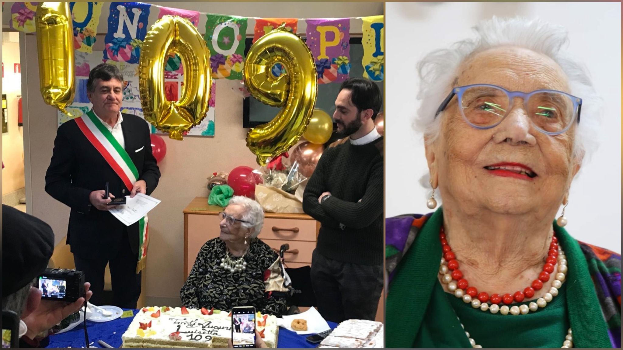 Luisetta Mercalli compie 109 anni, seconda sarda più longeva