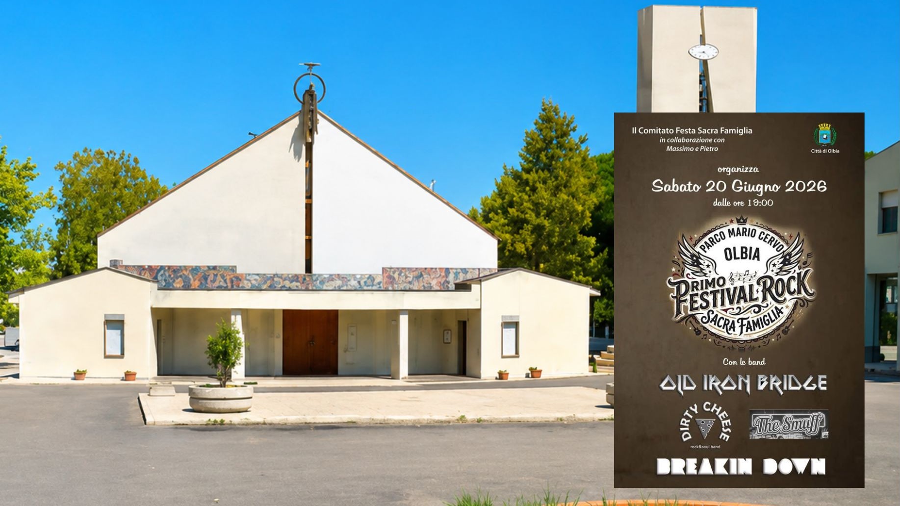 Olbia, tutto pronto per il primo Festival Rock della Sacra Famiglia: l'ordinanza