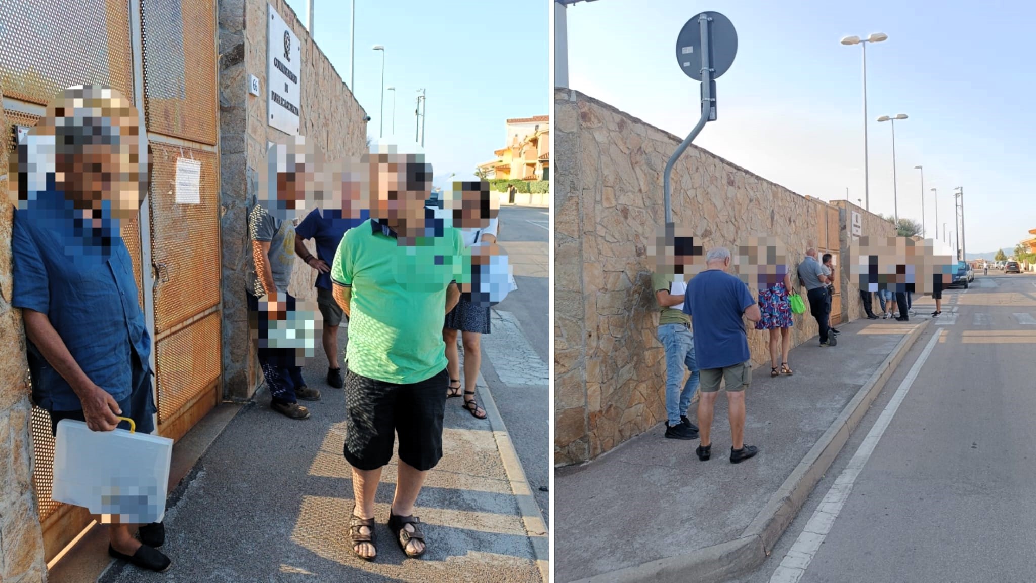 Olbia: lunghe file e disagi davanti al commissariato di Polizia