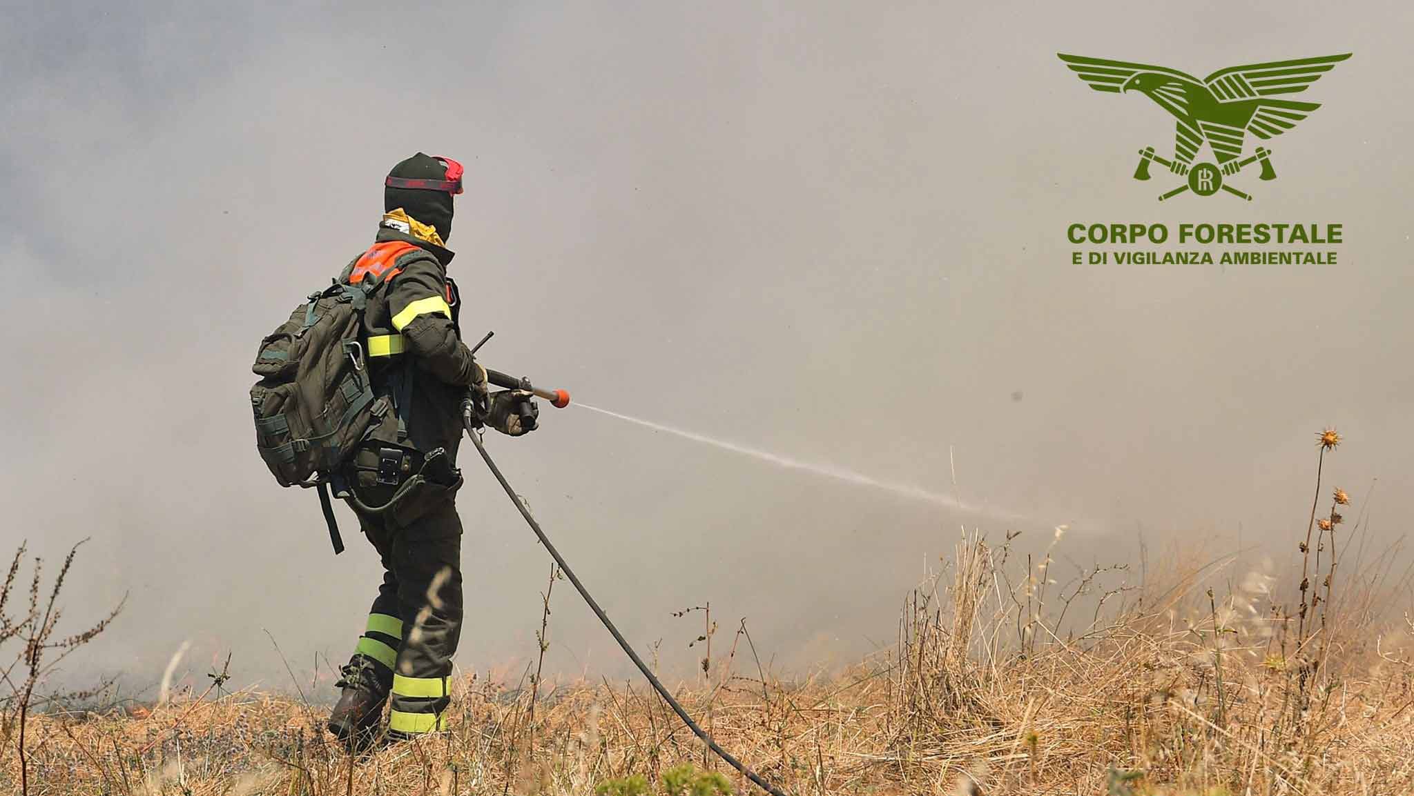 Olbia: incendio vicino l'Aeroporto