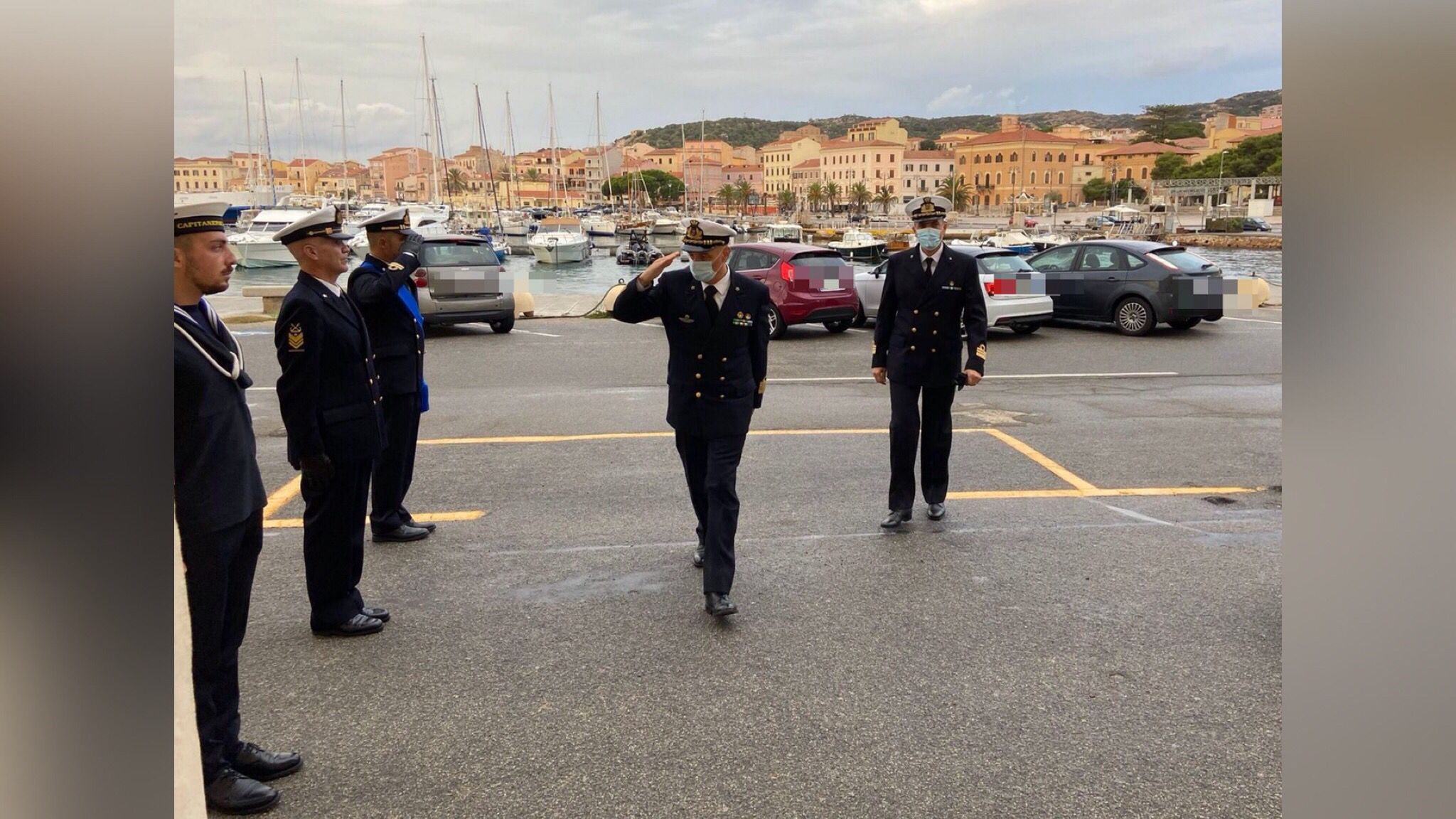 La Maddalena, Direttore marittimo del nord Sardegna visita la Guardia costiera