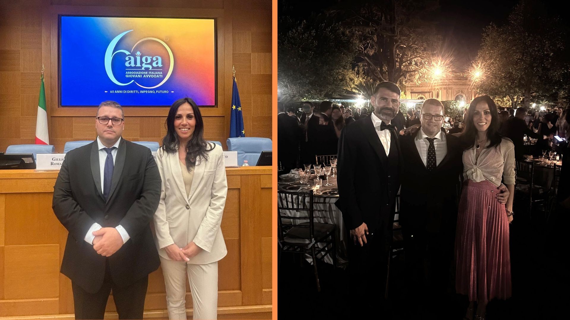 Sessant'anni di AIGA, Delaria e Meloni: 