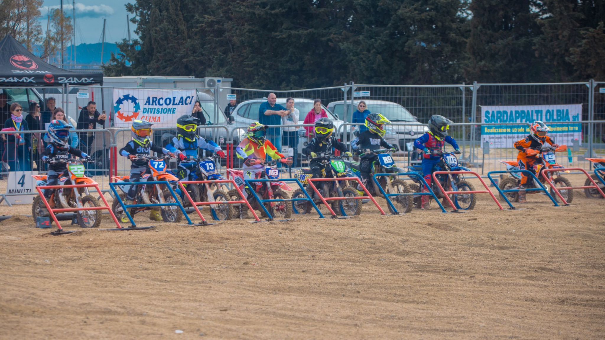 Successo all’Olbia Arena per il Campionato regionale sardo di motocross