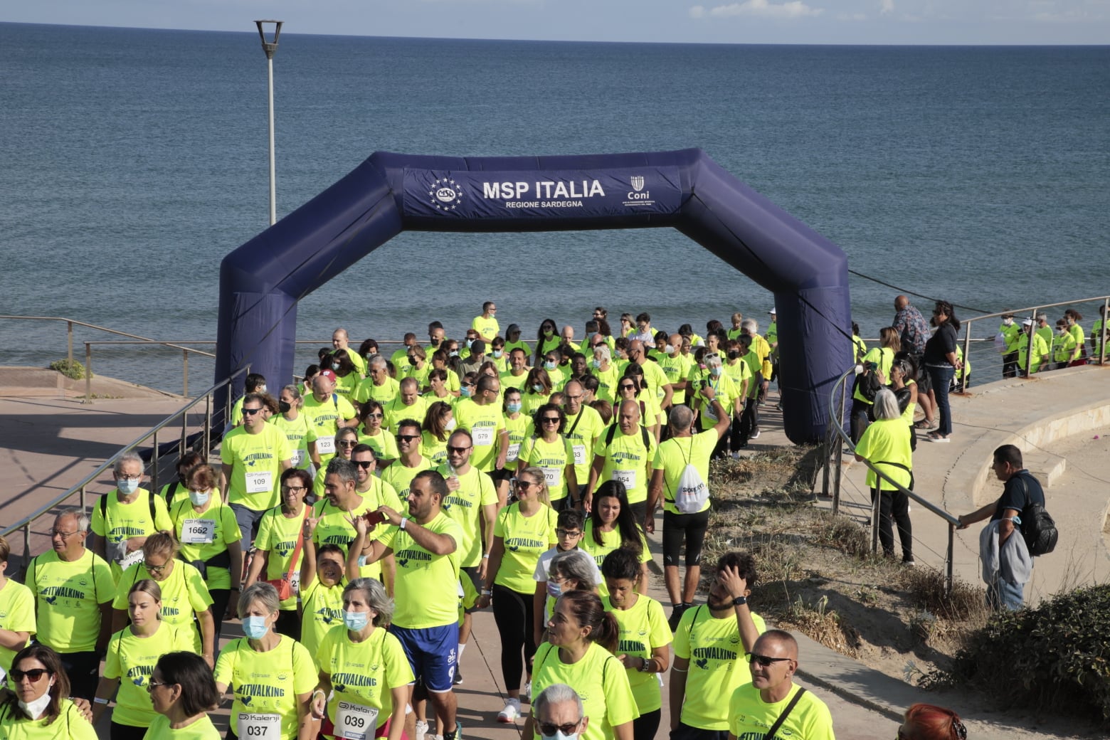 Olbia, prima edizione Fitwalking per la vita: la manifestazione sportiva aperta a tutti