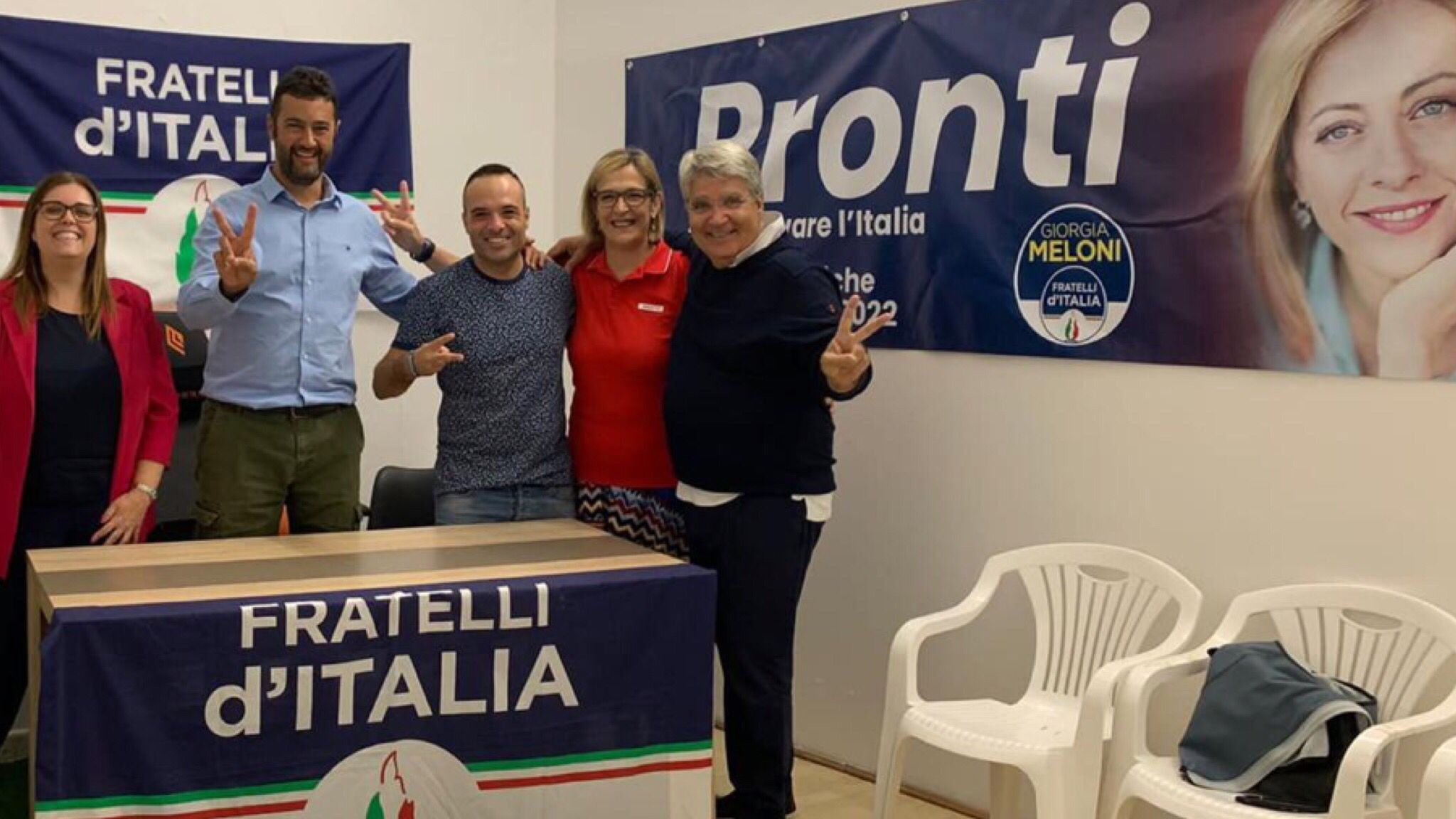 Elezioni, vittoria Fratelli d'Italia. Carbini "tanto entusiasmo, ora è