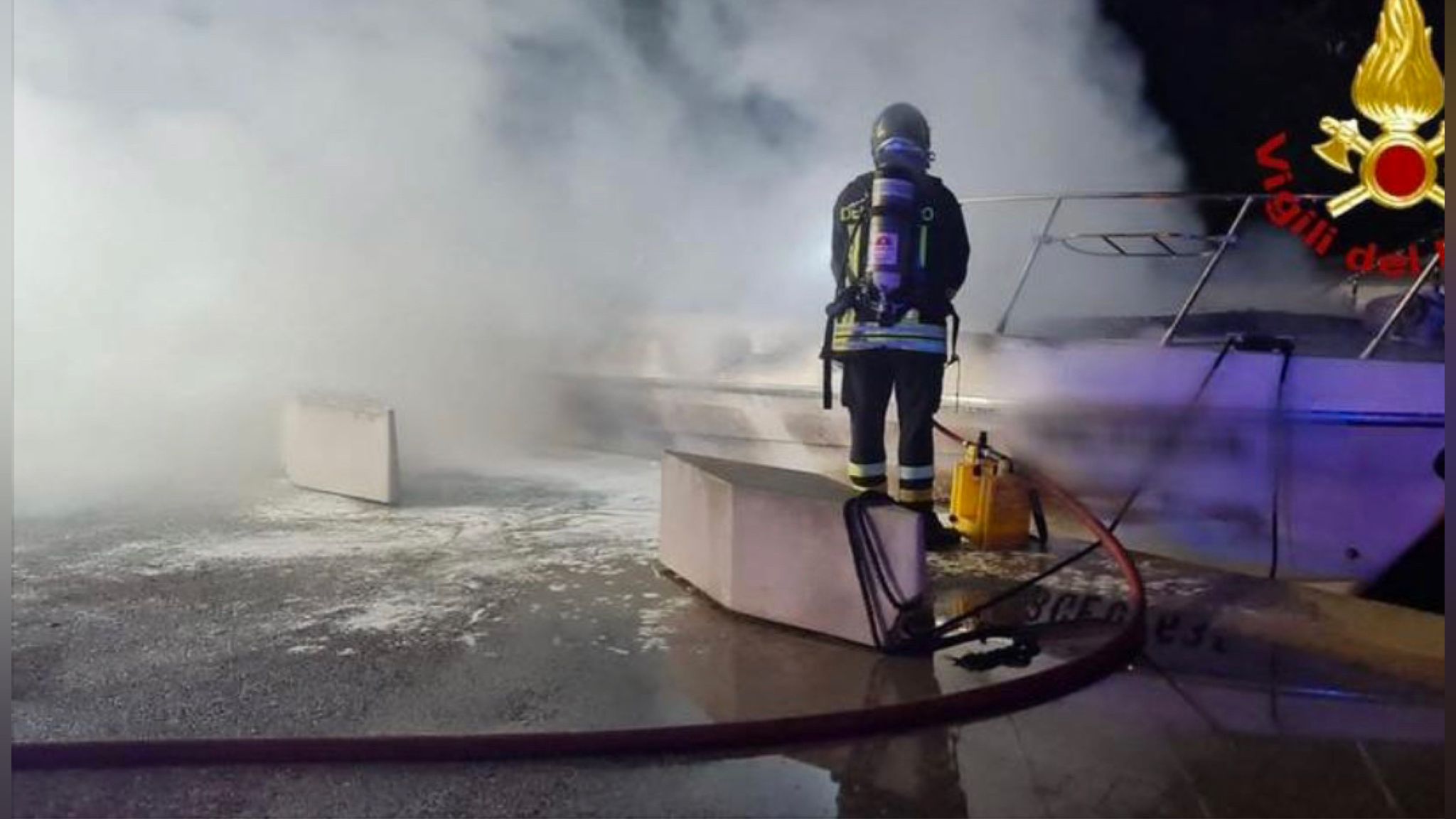 Nord Sardegna, barche a fuoco nella notte: accertamenti in corso