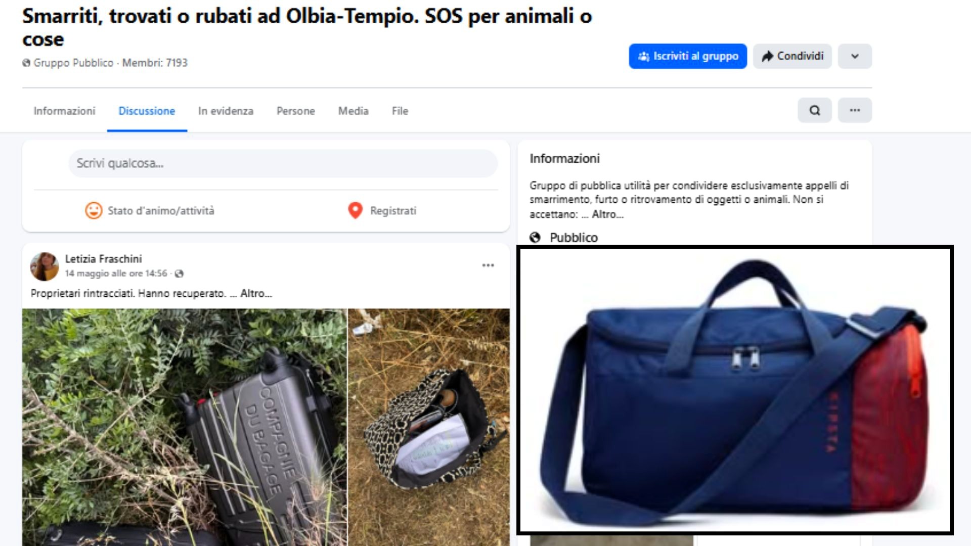 Olbia, turisti francesi derubati in spiaggia: bagagli recuperati grazie alla nota archeologa Letizia Fraschini