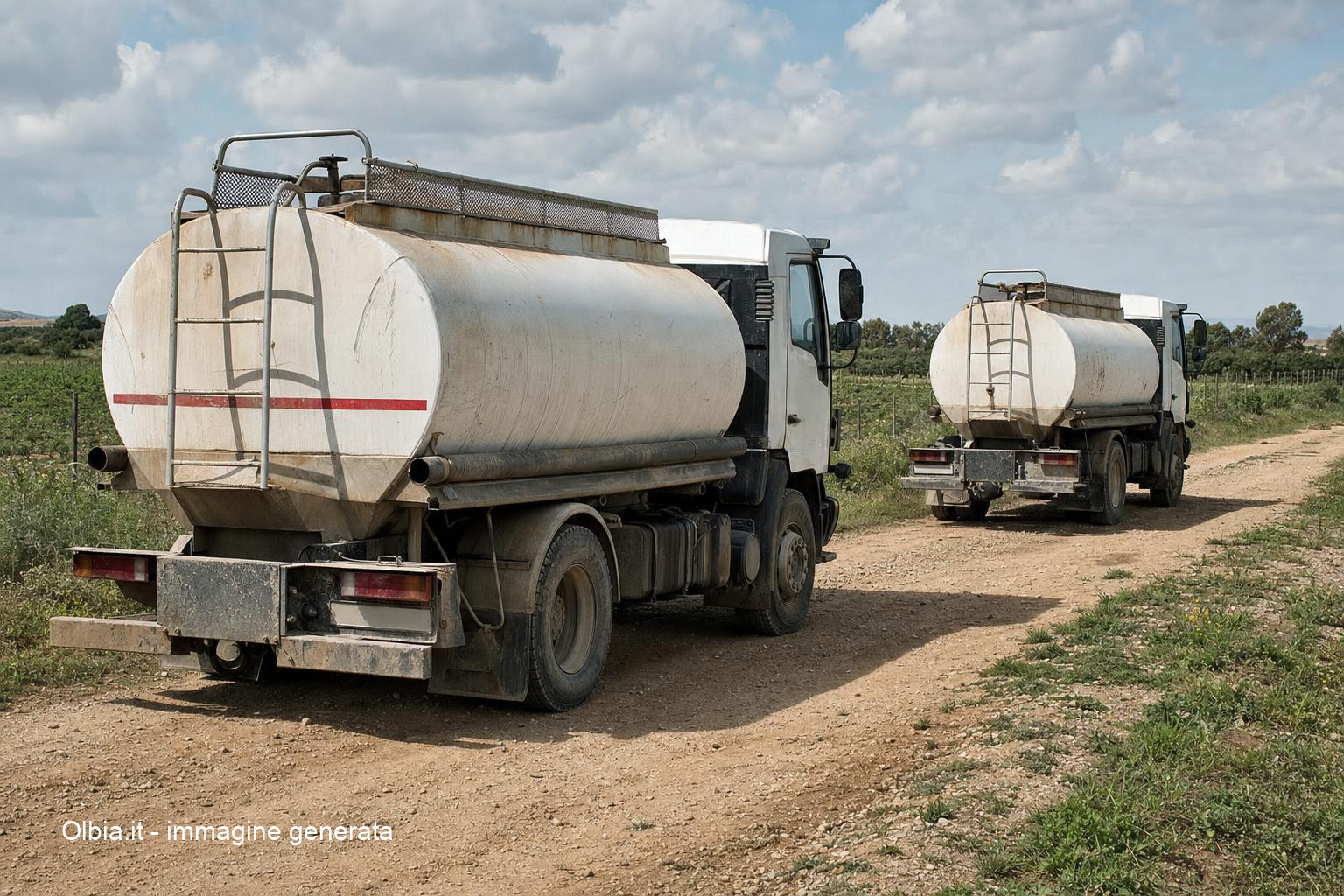Budoni, attivate due autobotti per le imprese agricole e zootecniche del Posada
