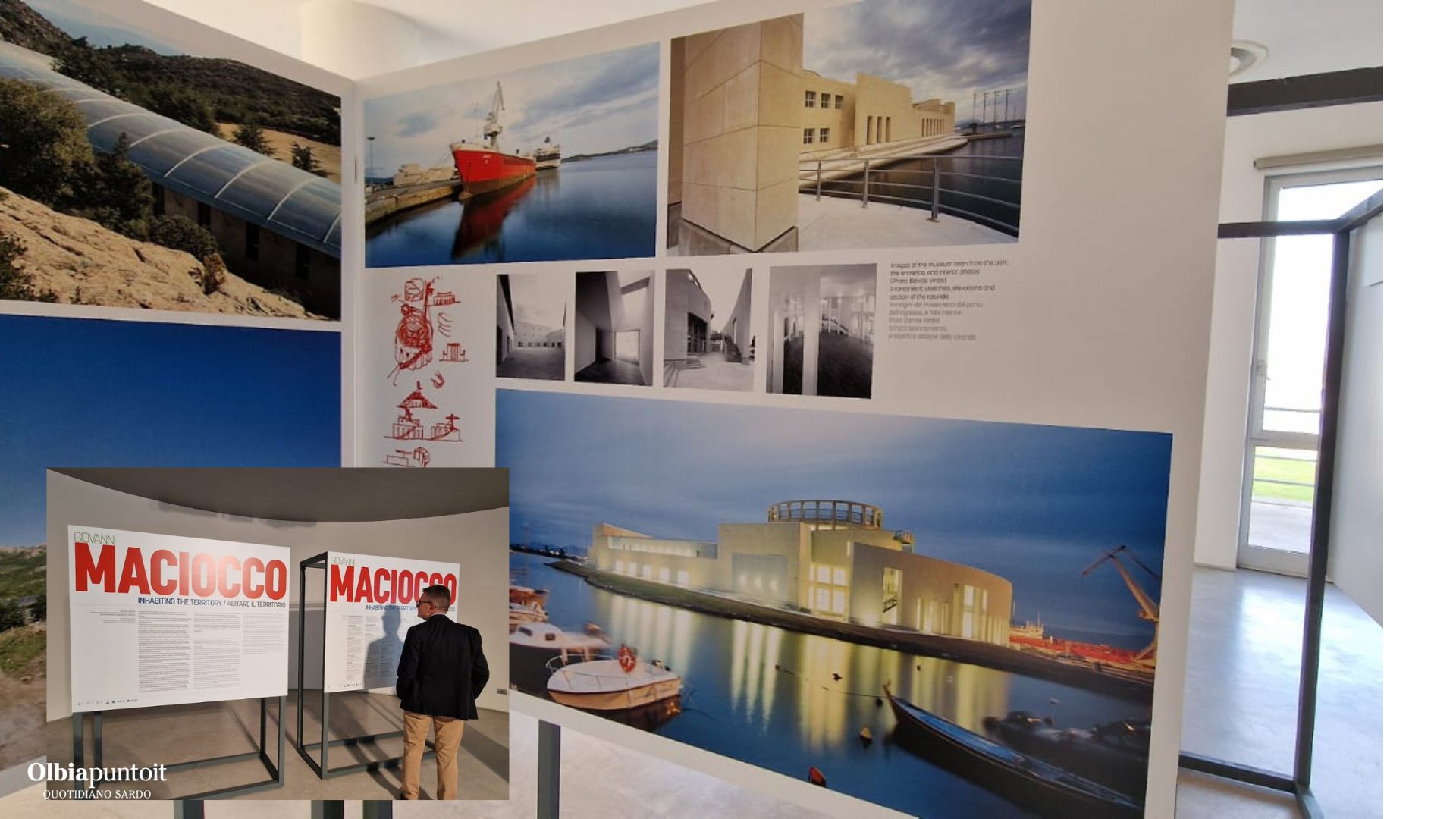 Olbia, successo per la mostra di Giovanni Maciocco: sarà visitabile sino al 21 luglio