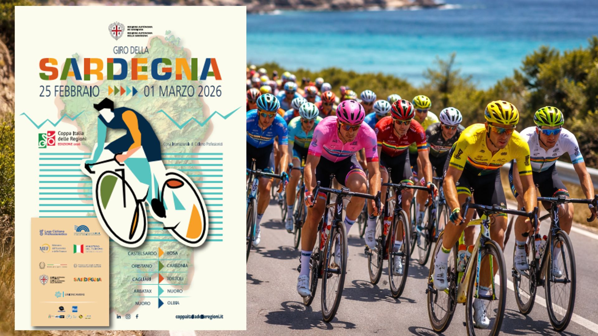 Olbia si prepara all’arrivo dei campioni del Giro della Sardegna