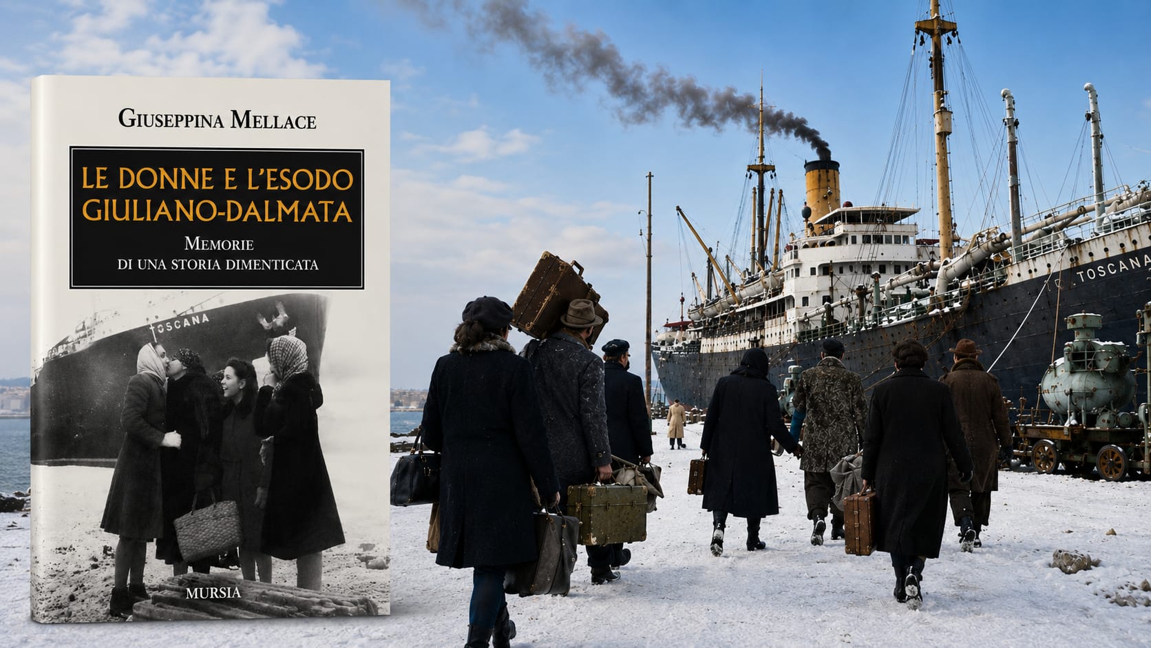 Olbia, incontro con la storica Giuseppina Mellace: al centro le donne dimenticate dell’esodo giuliano-dalmata