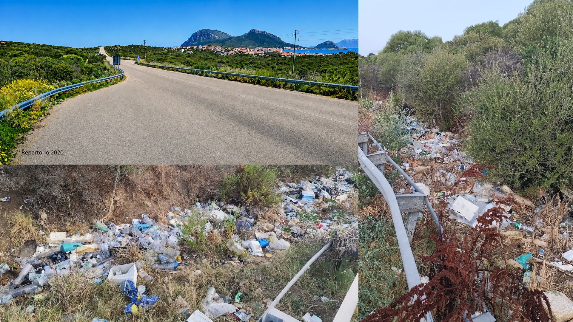 Golfo Aranci, i “rifiuti mimetici” di via Marconi: una discarica che nessuno sembra vedere