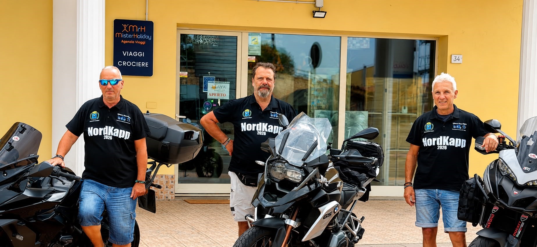 Olbia-Capo Nord in moto: Antonello Carbini svela i dettagli del viaggio 