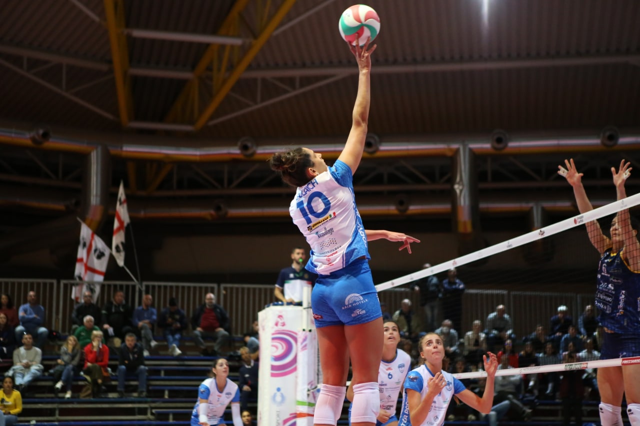 Volley: Hermaea Olbia trionfa al Geopalace