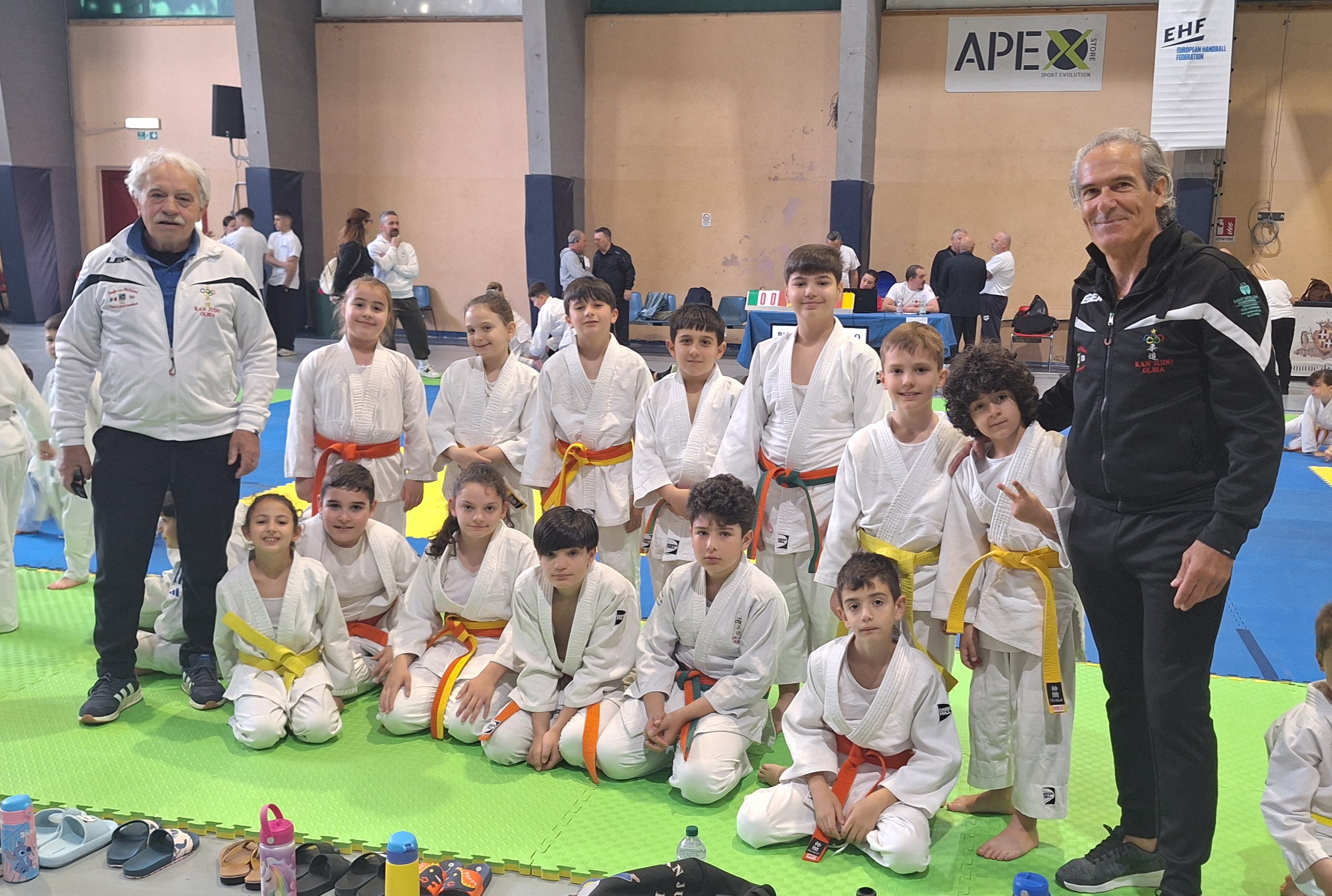 Baby judokas olbiesi da applausi: il Judo Team Angelo Calvisi brilla al Trofeo Kodokan Baby