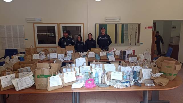 Nord Sardegna: altri 300 kg di sabbia e conchiglie tornano nella località d'origine 