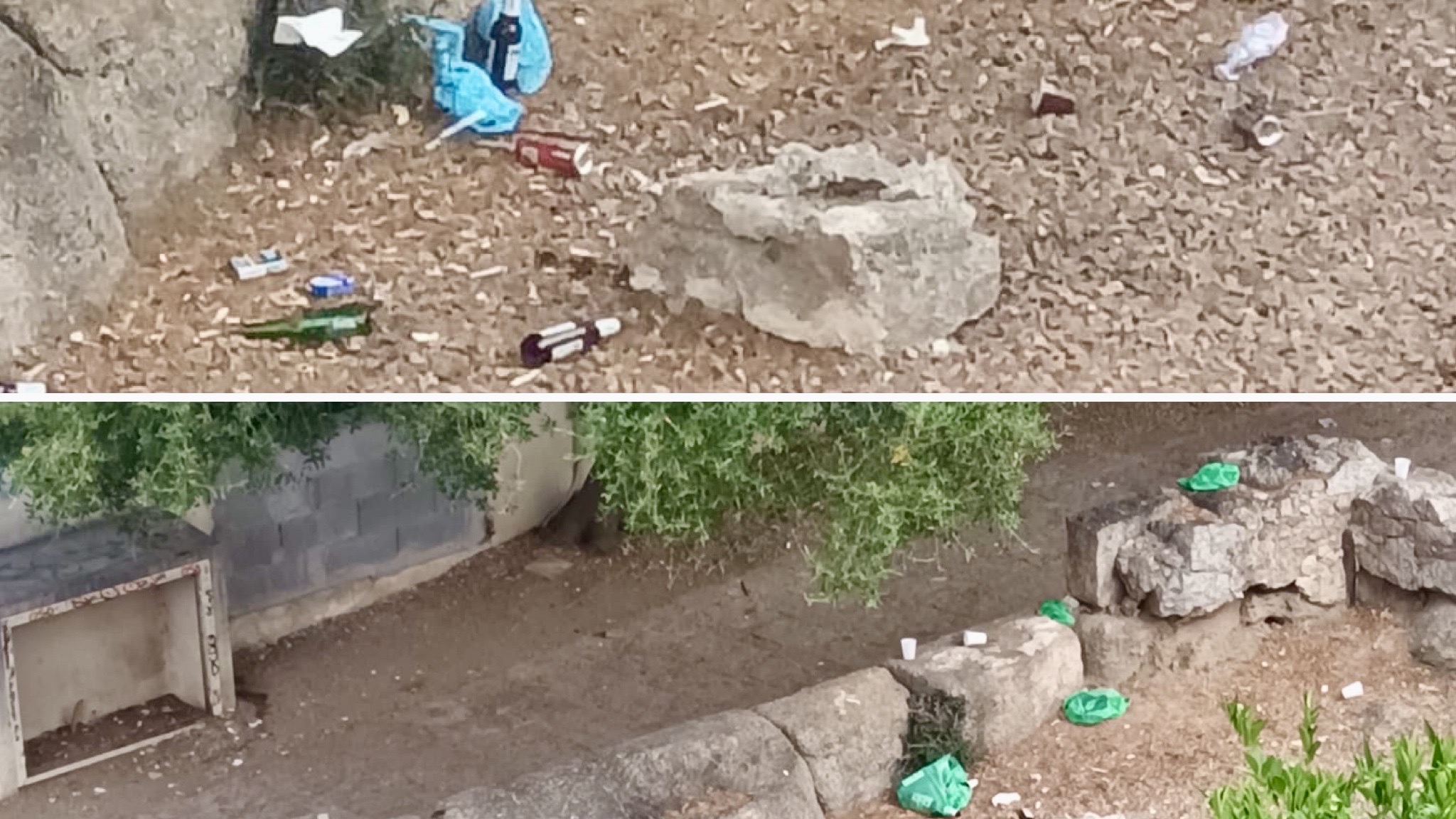Olbia, mura puniche vandalizzate: 
