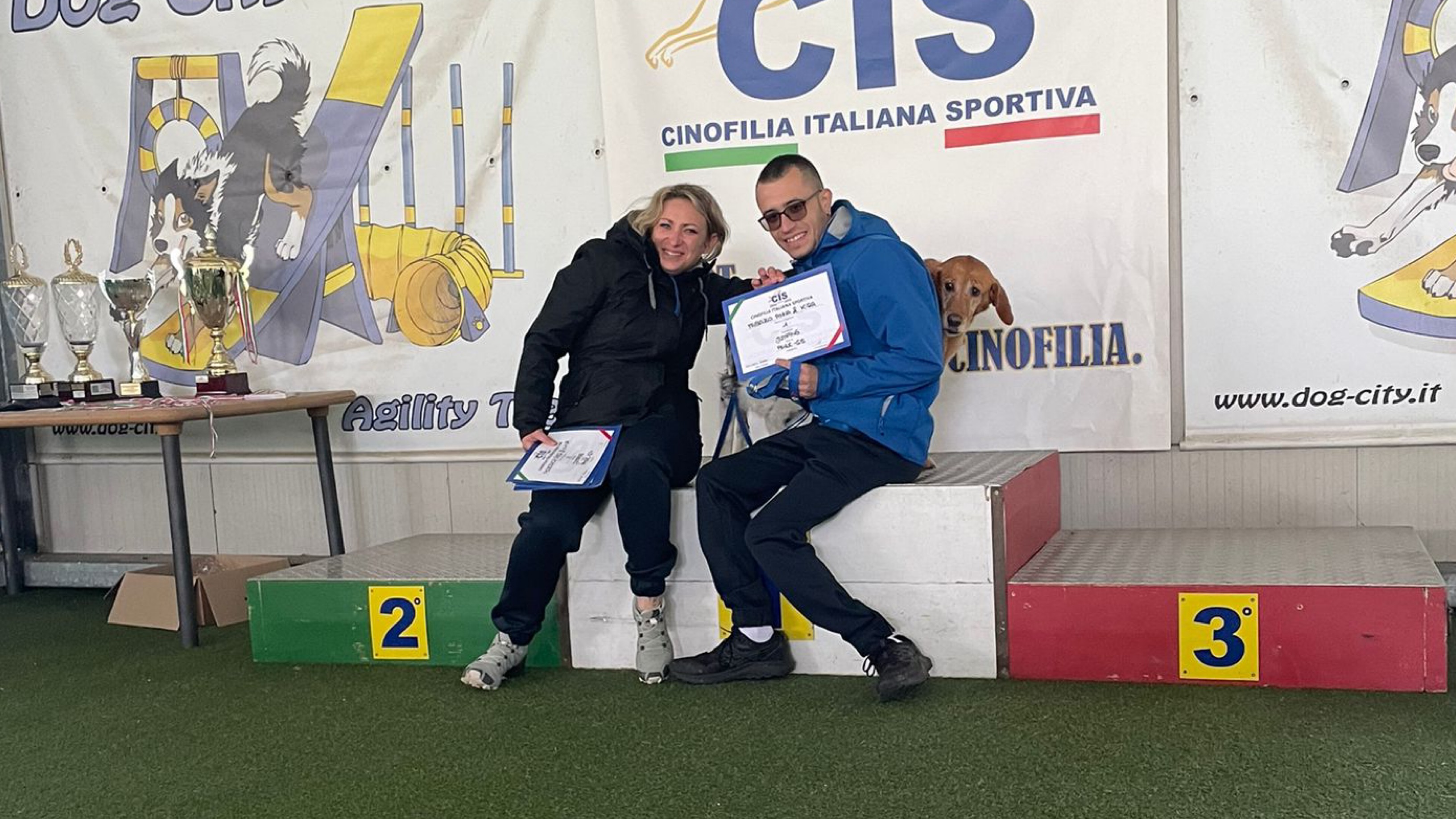 Olbia, Fabrizio Cavassa e la cagnolina Kira verso il titolo di campioni italiani