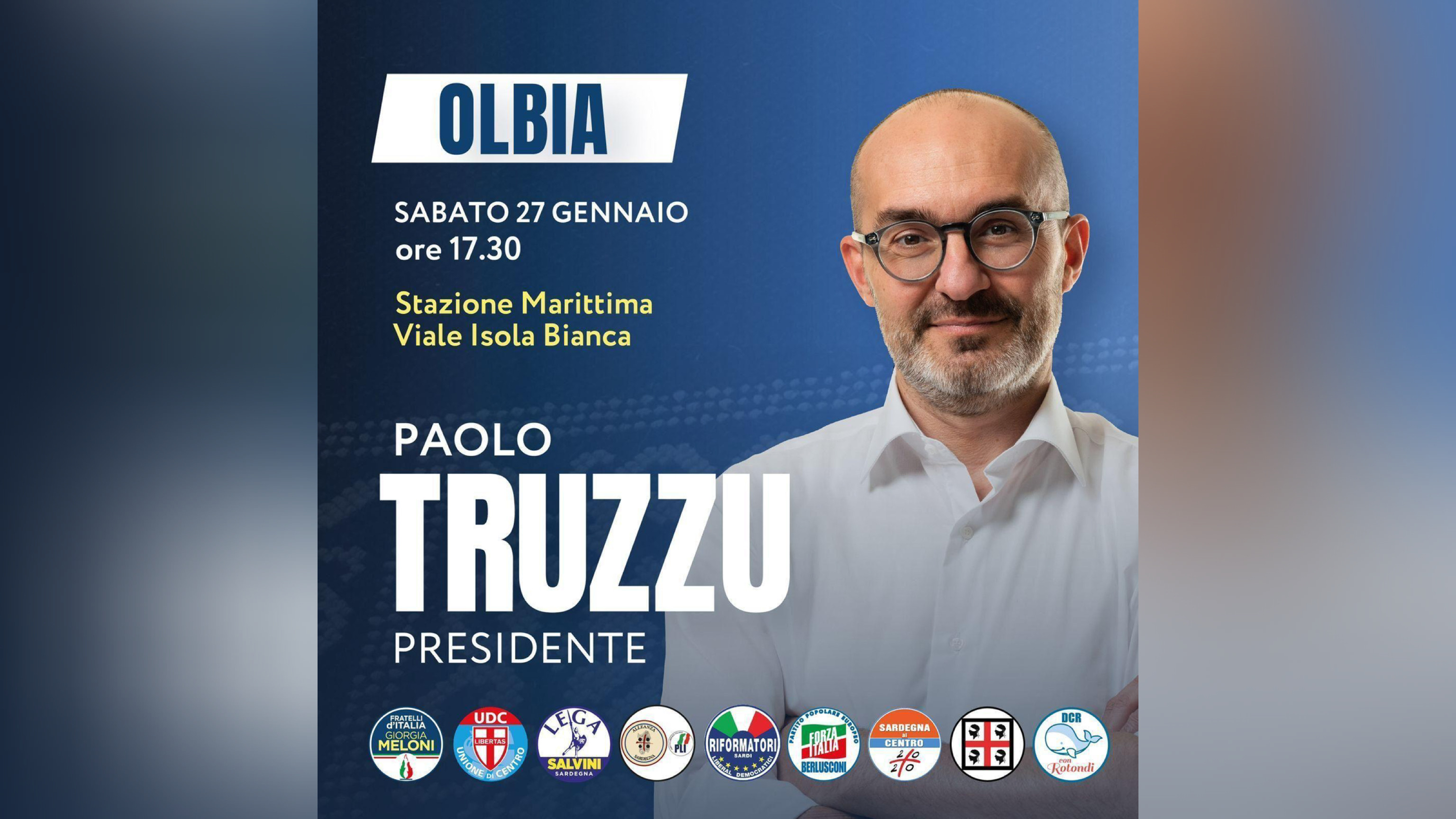 Paolo Truzzu apre la campagna elettorale per le regionali: ecco l'evento