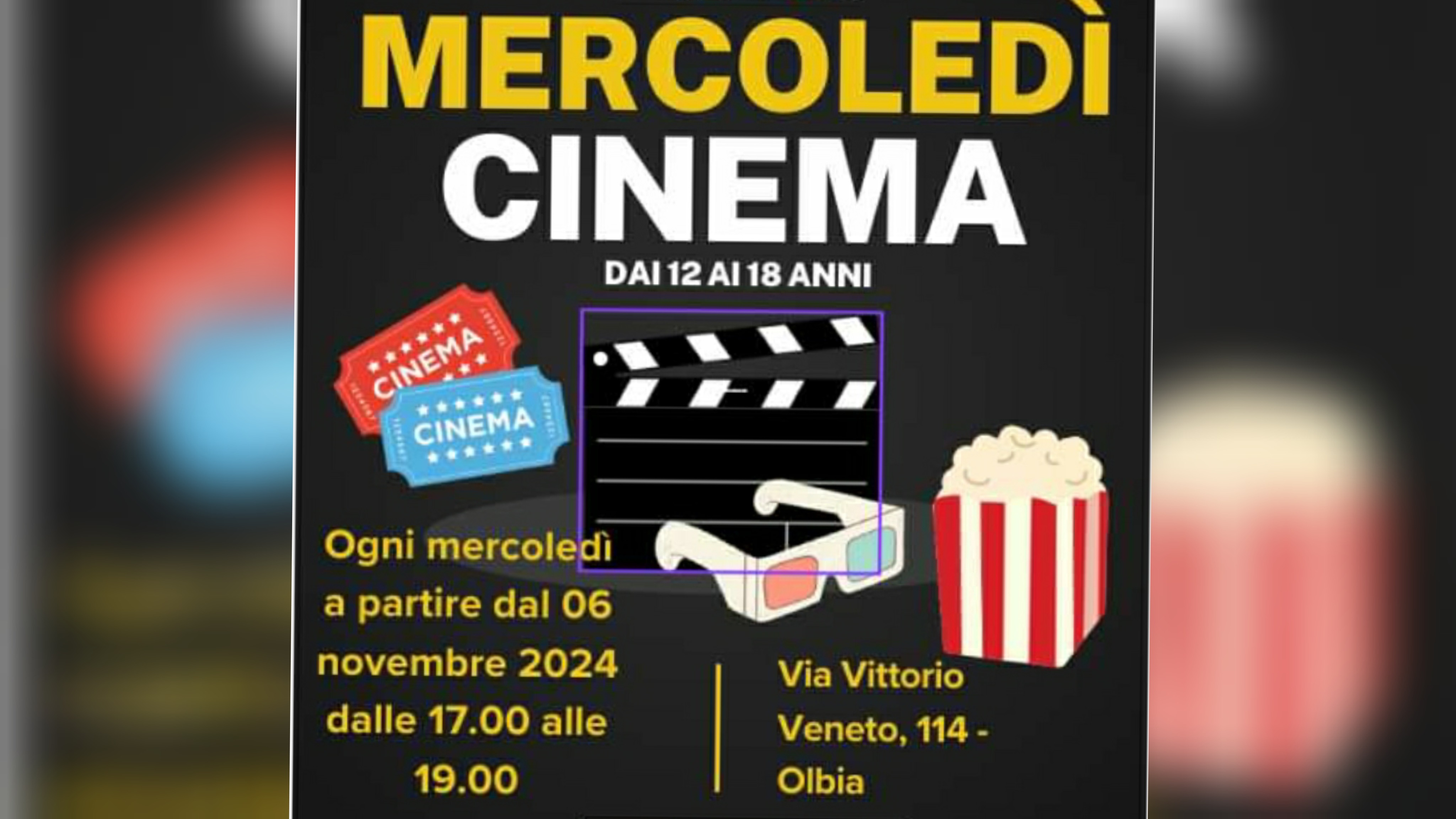 Olbia, arriva “Ciak si Gira”: un'iniziativa dedicata ai più giovani