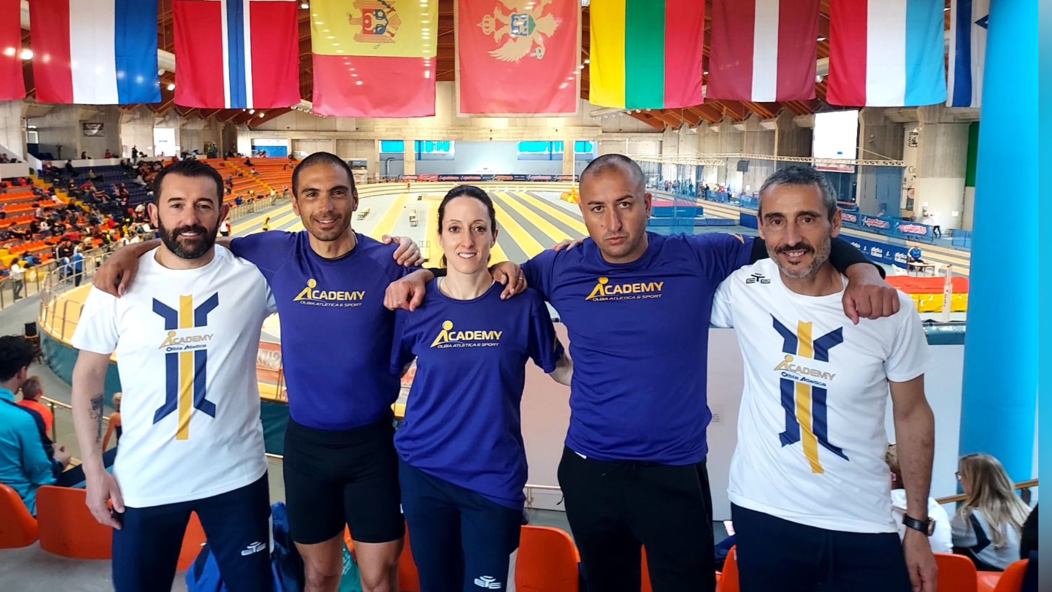 Academy Olbia Atletica: ottimi risultati per gli atleti olbiesi ai campionati italiani Indoor Master