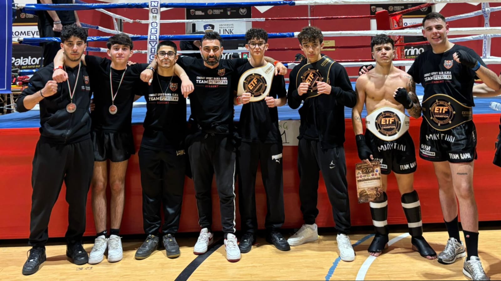 Olbia, il team Petrosyan rientra vittorioso da Roma