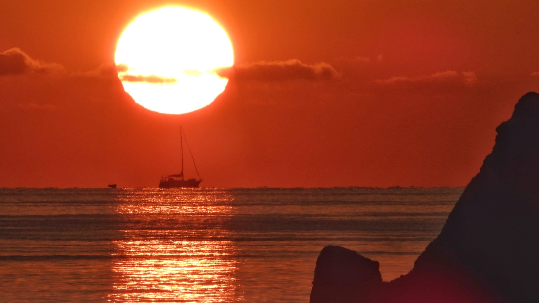 Golfo Aranci, una cartolina dell'alba