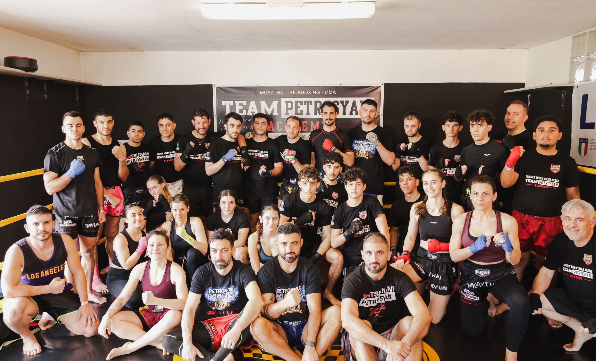 Olbia, grande partecipazione per lo stage di kickboxing con Giorgio Petrosyan