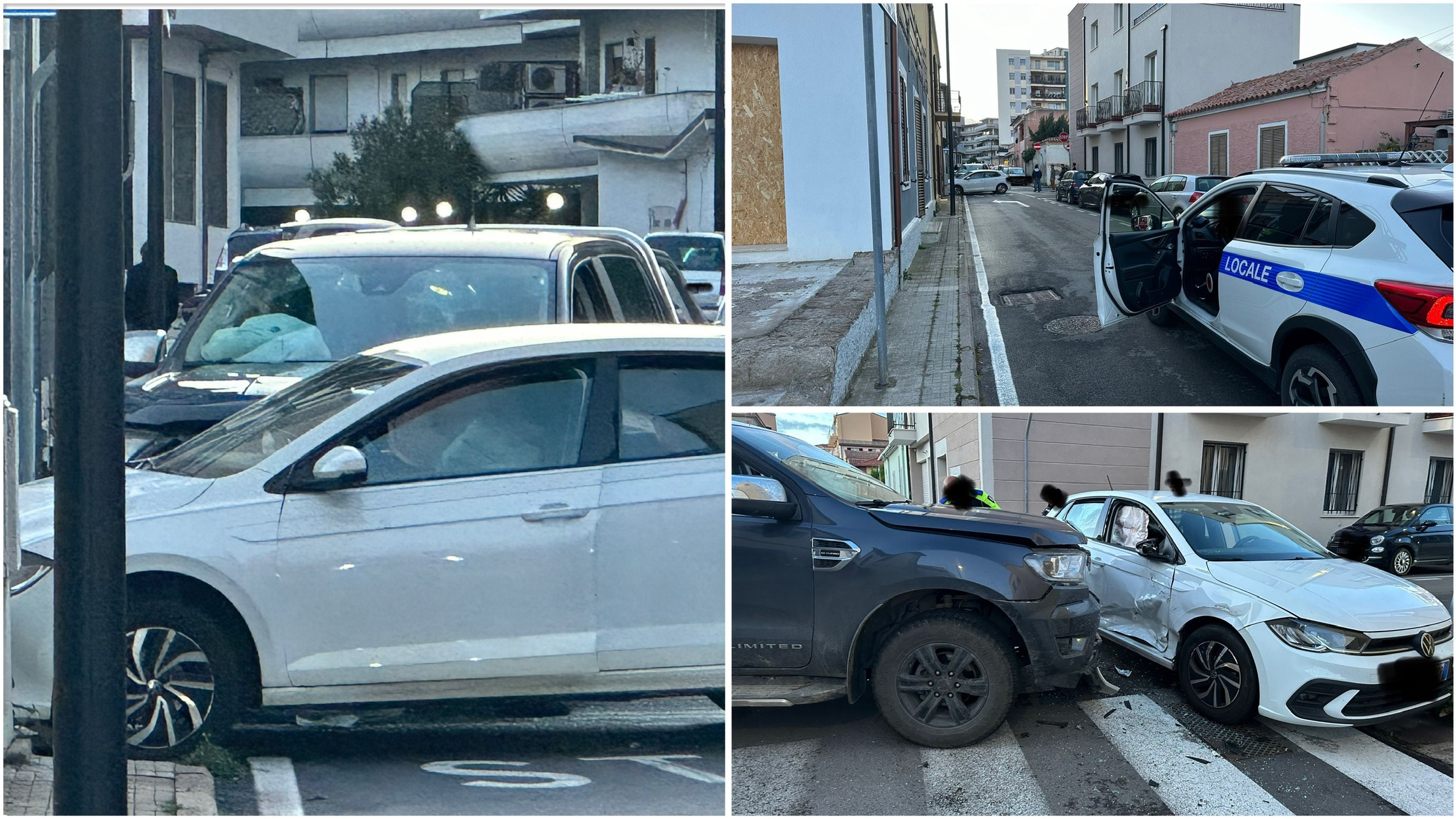 Olbia, incidente in via Nazario Sauro: coinvolte due auto