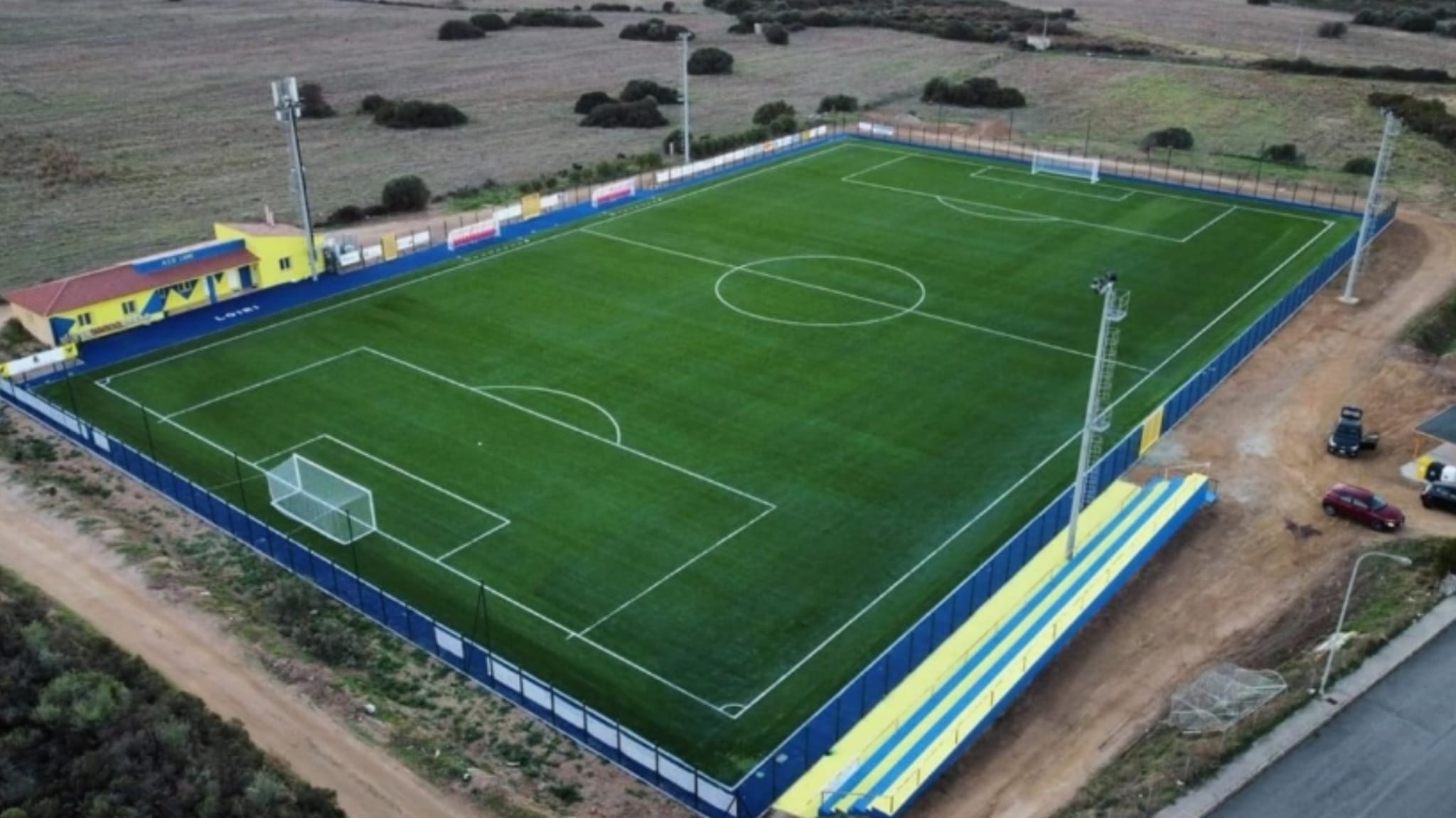 Loiri, inaugurato nuovo campo sportivo: le parole del sindaco Lai