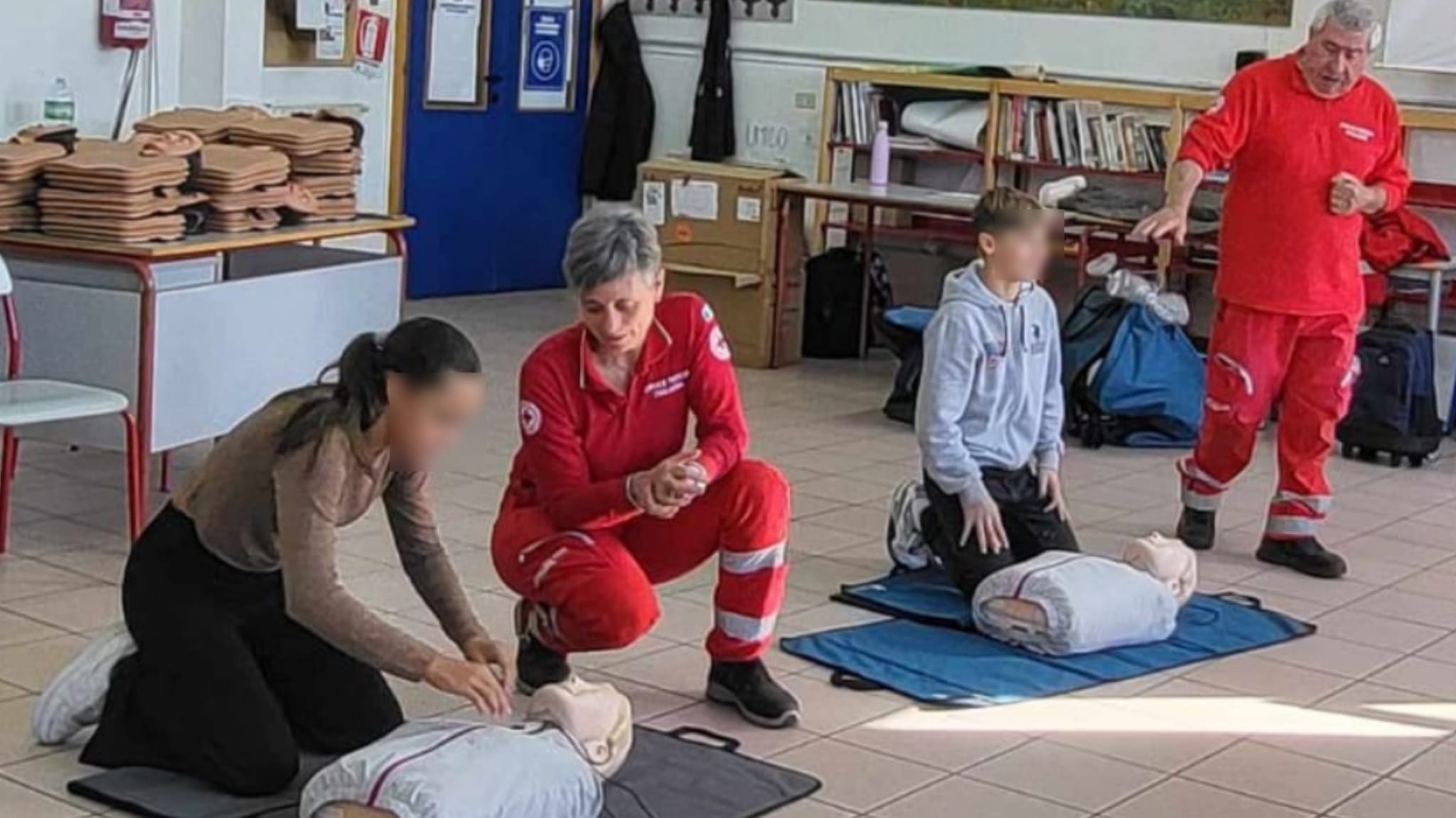 San Teodoro, corsi di primo soccorso nelle scuole ad opera della Croce Rossa Italiana