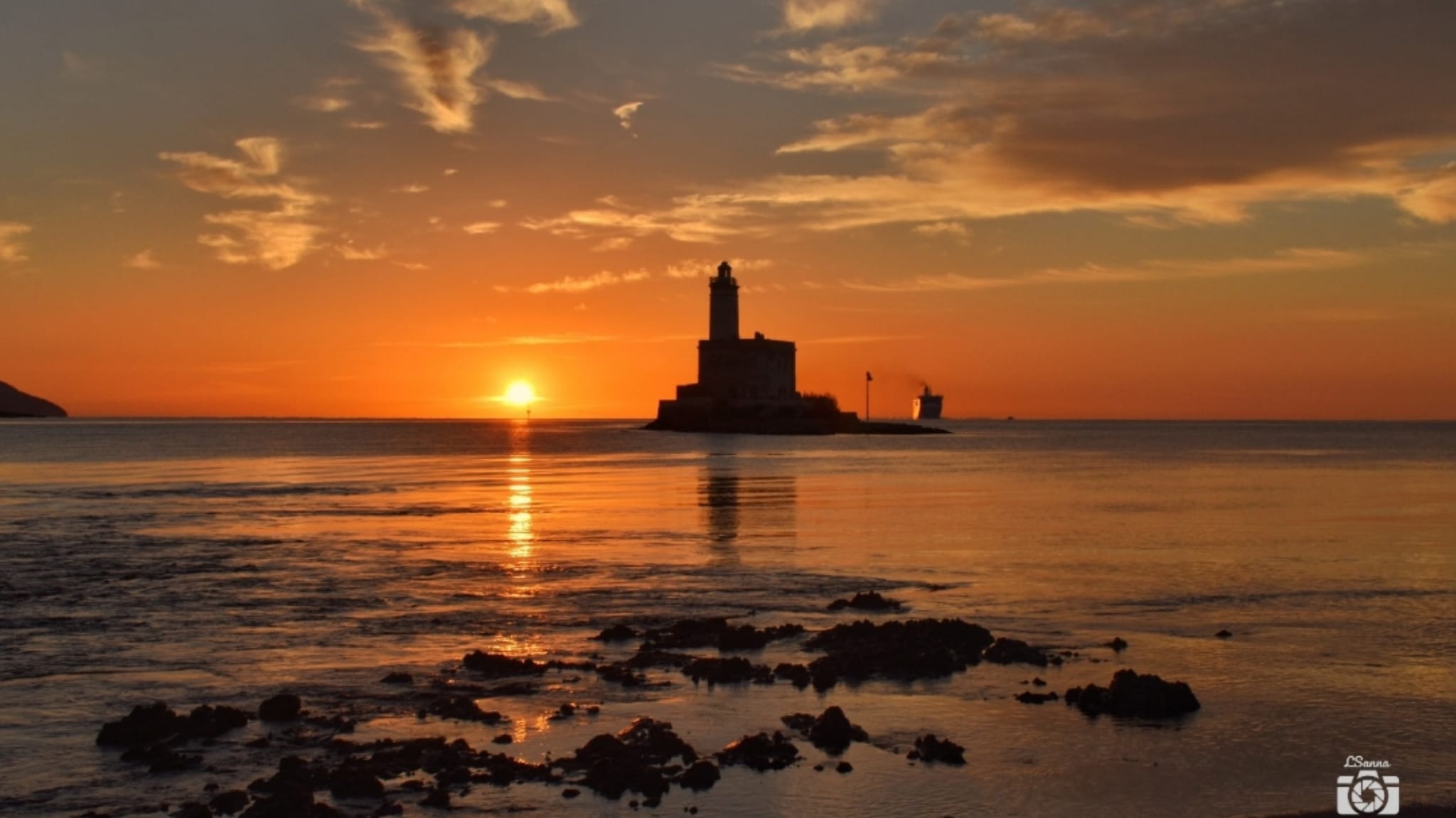 Olbia, una meravigliosa alba al Lido del Sole