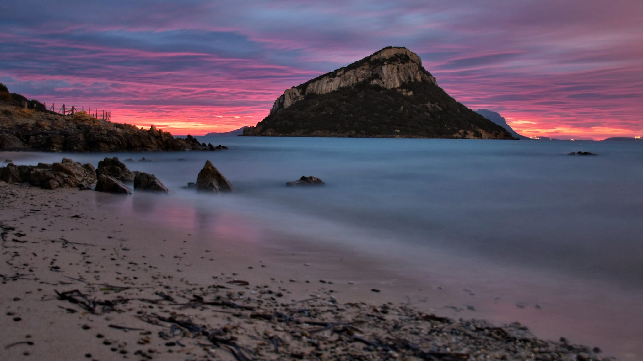 Golfo Aranci, l'alba di un nuovo giorno