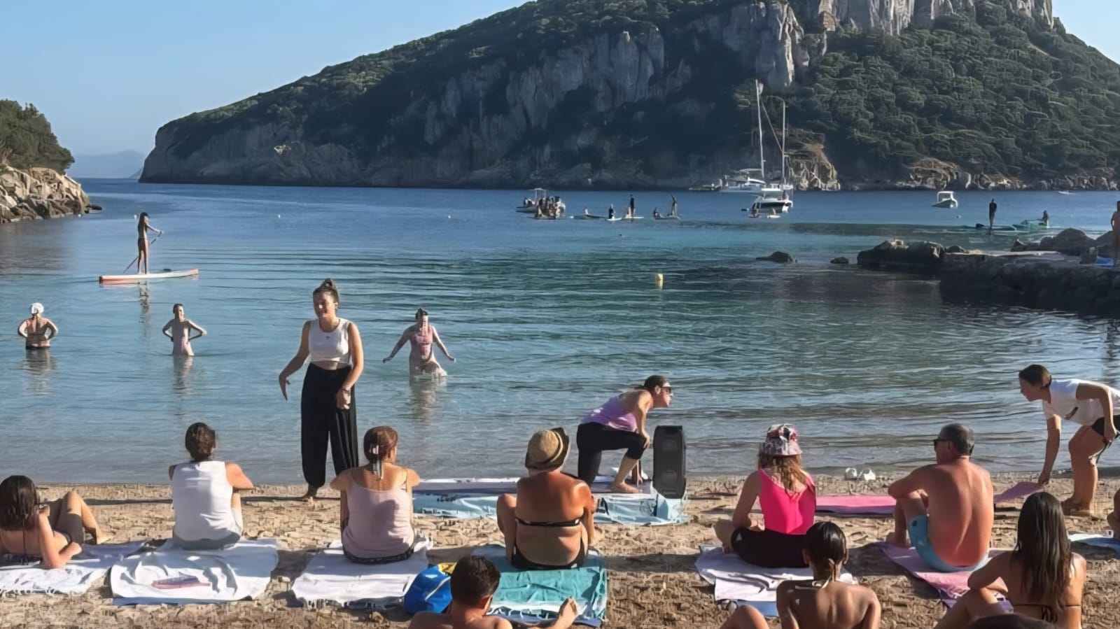 Golfo Aranci, grande partecipazione al Bagno Sonoro di Cala Moresca