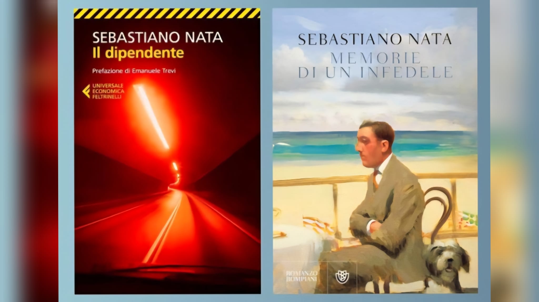 Golfo Aranci, Sebastiano Nata presenta i suoi romanzi “Il dipendente” e “Memorie di un infedele”