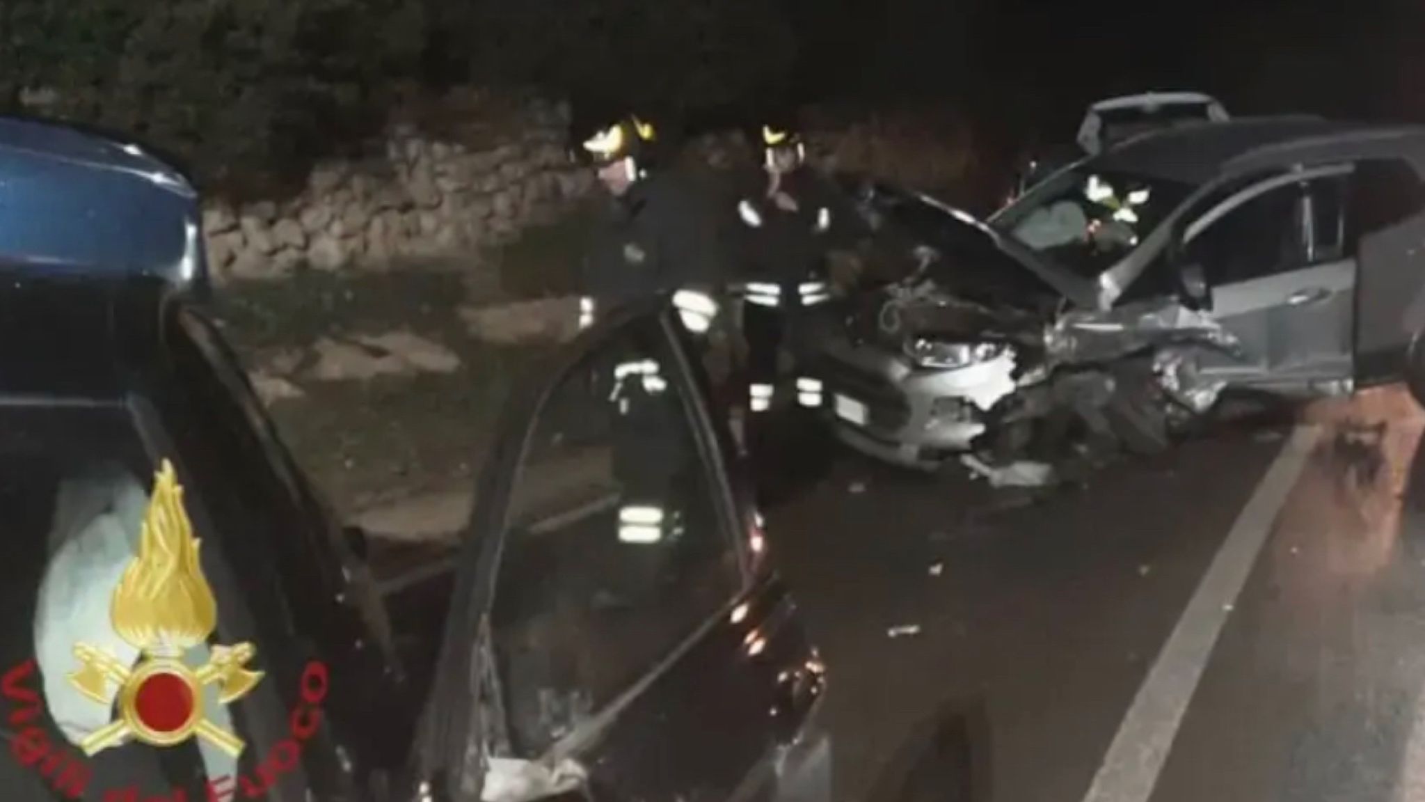 Nord Sardegna, scontro tra auto: un ferito